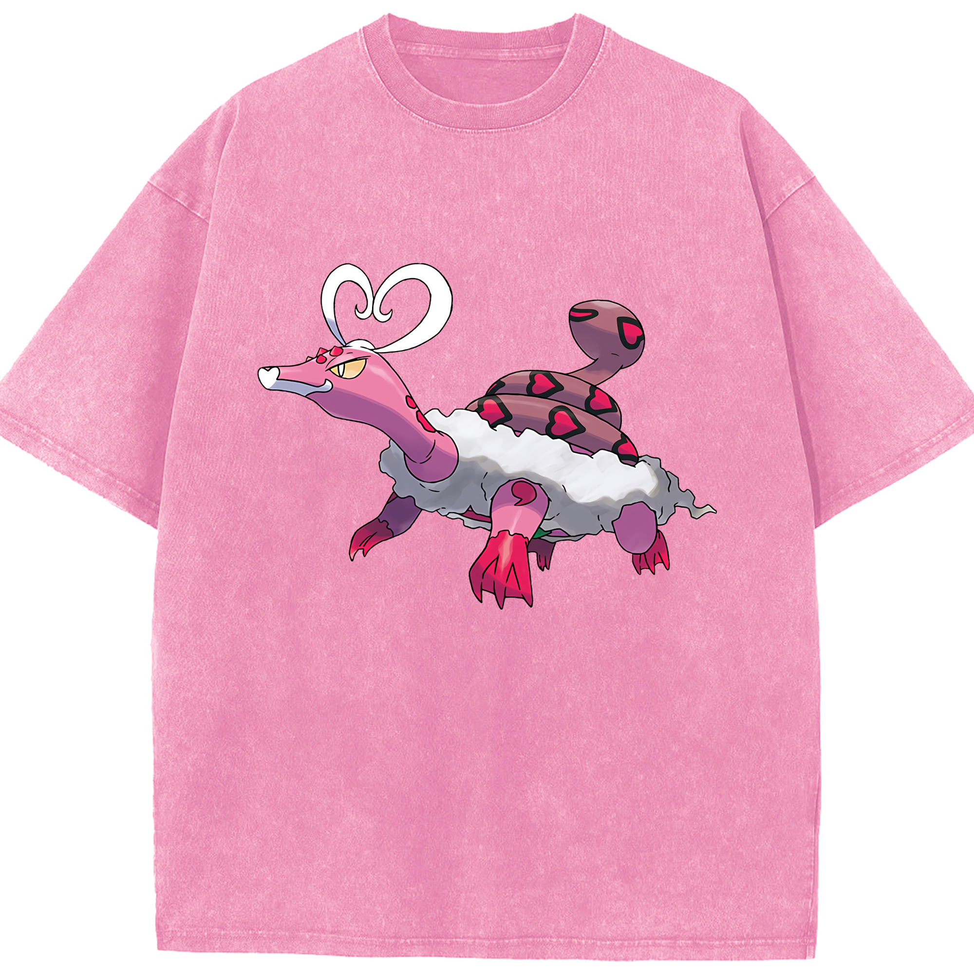 （画像用） ポケットモンスター Pokémon 綿100% ヴィンテージ風 半袖Tシャツ（フロントプリント）
